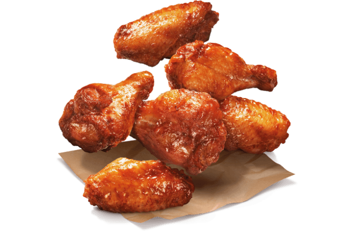 BBQ Chicken Wings 6 pcs.